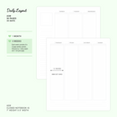 Sakura - A5W - Daily (Undated, 1 Month) | Planner