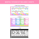 Rainbow Roadtrip | Monthly A5W