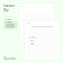 Sakura - A5W - Daily (Undated, 1 Month) | Planner