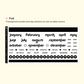 Valentine | Monthly A5W