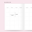 Soy Milk - B6 - Weekly (Undated, Half Year) | Planner
