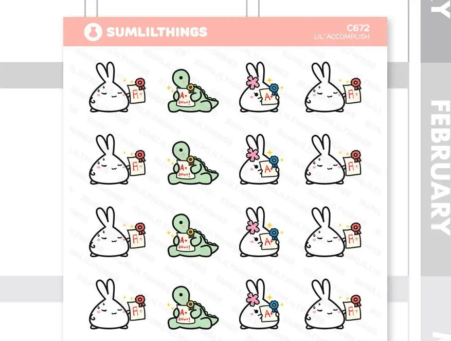 Lil' Accomplish | Sticker Sheet