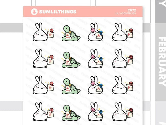 Lil' Accomplish | Sticker Sheet