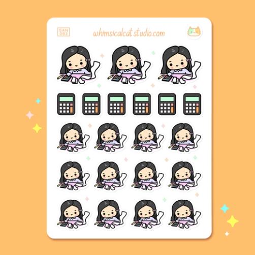 Accounting | Sticker Sheet