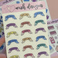 Affirmation Banners | Sticker Sheet