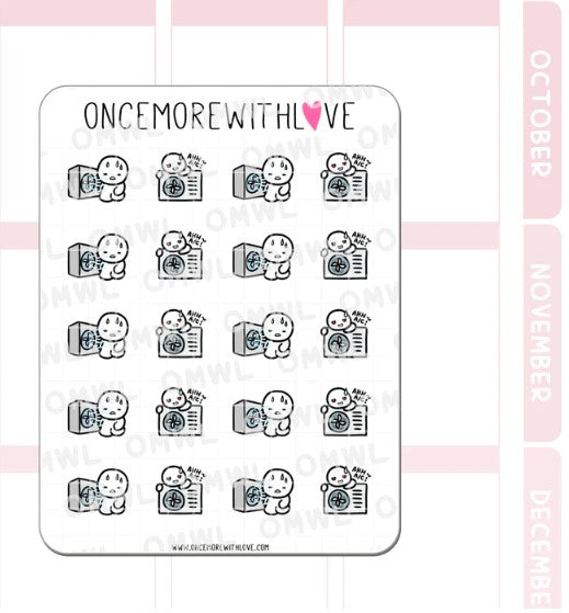 Air Conditioning | Sticker Sheet