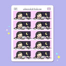 All Nighter | Sticker Sheet