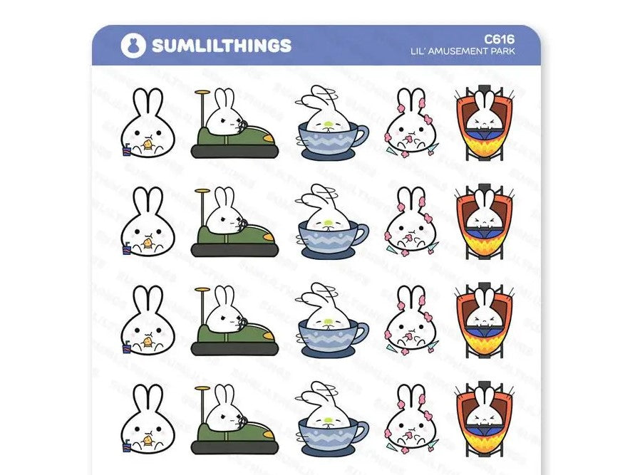 Amusement Park  | Sticker Sheet