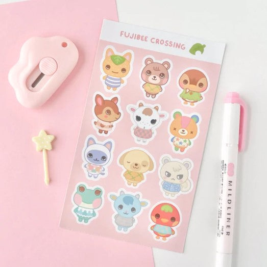 Fujibee Crossing | Sticker Sheet