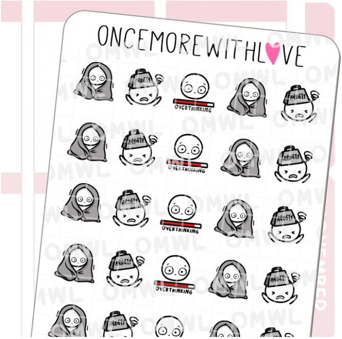 Anxiety | Sticker Sheet