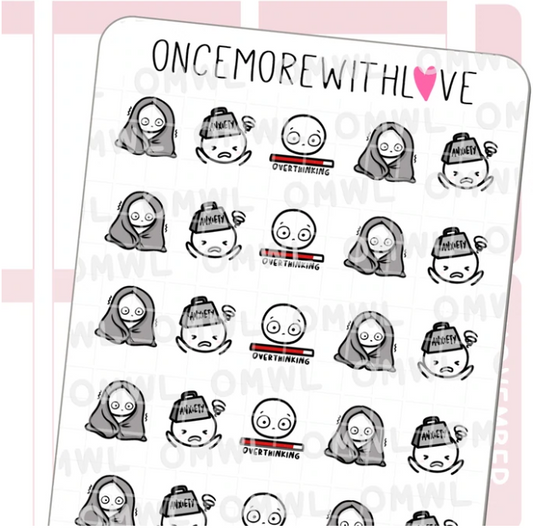 Anxiety | Sticker Sheet