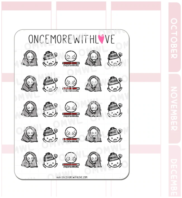 Anxiety | Sticker Sheet