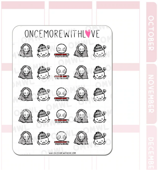 Anxiety | Sticker Sheet