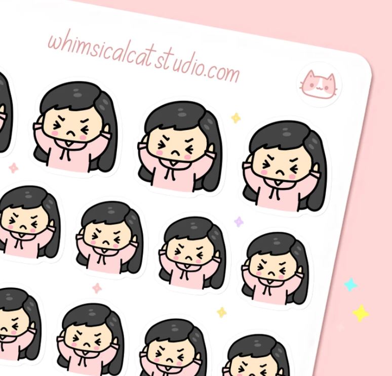 Anxiety Attack | Sticker Sheet