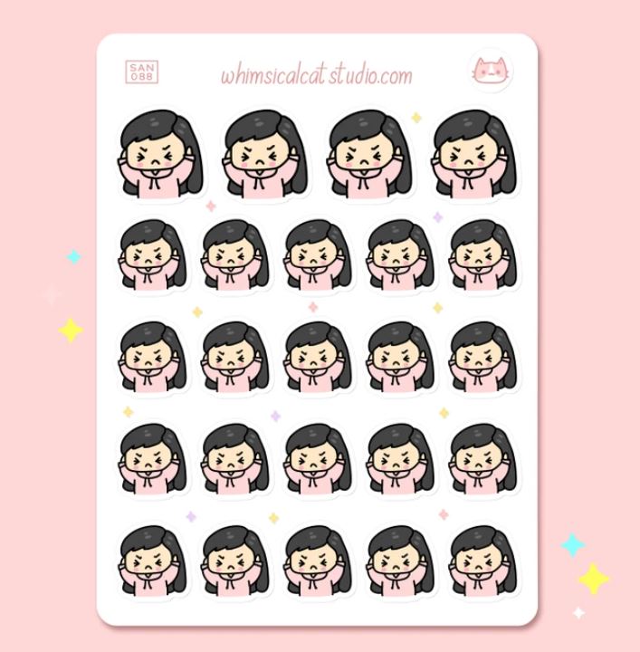 Anxiety Attack | Sticker Sheet