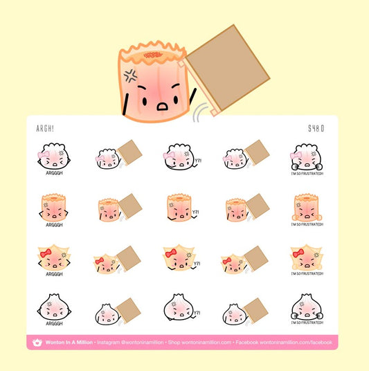Argh | Sticker Sheet