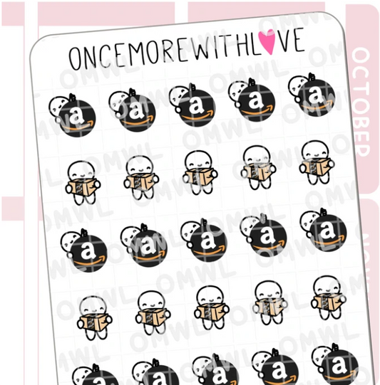 A To Z Online Order Tracker | Sticker Sheet