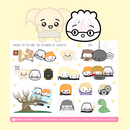 Hagao Potter [Book 2] - "The Steamer Of Secrets" | Sticker Sheet