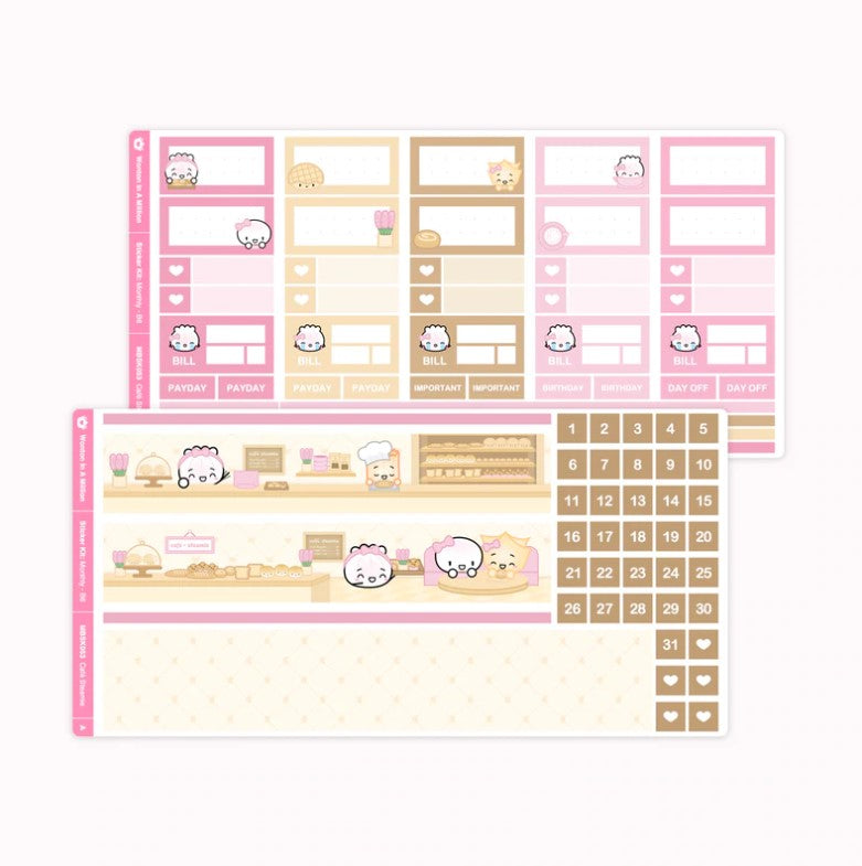 Cafe Steamie | Monthly B6