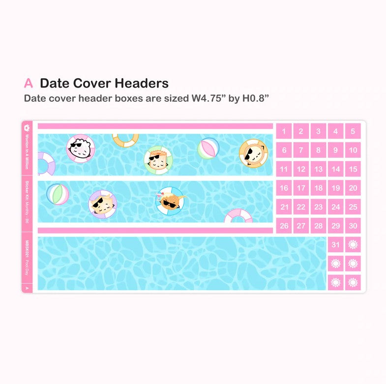 Pool Day | Monthly B6