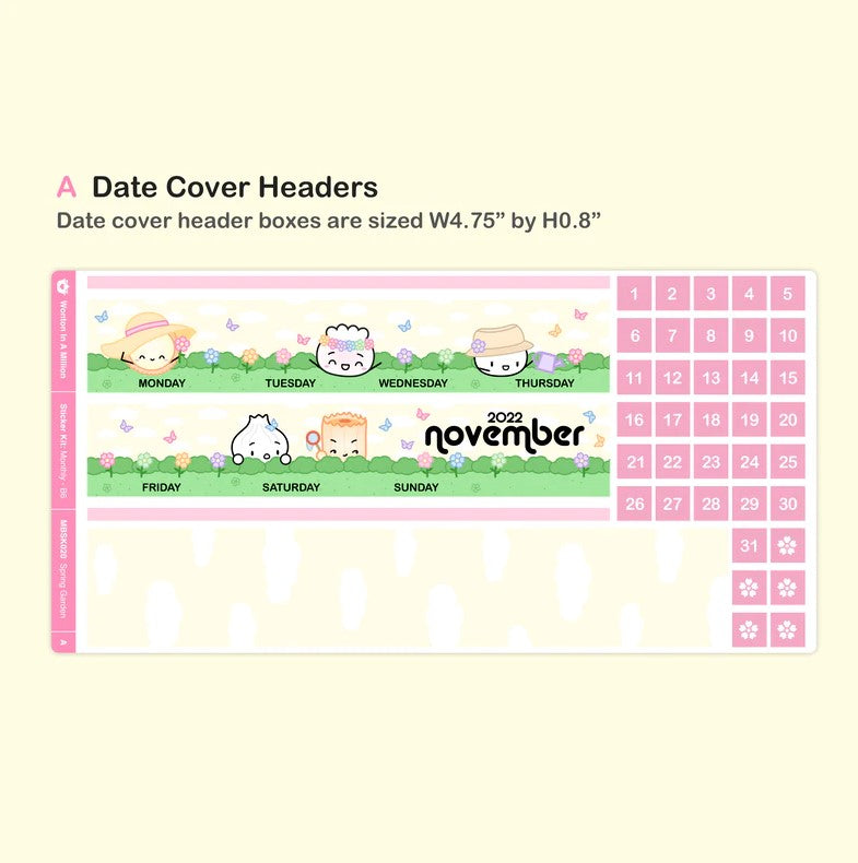 Spring Garden | Monthly B6