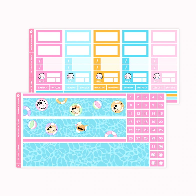 Pool Day | Monthly B6