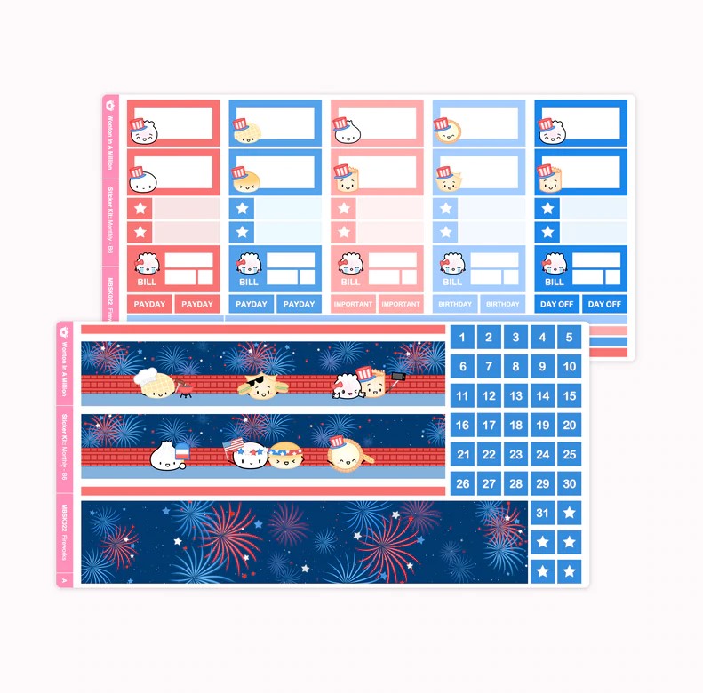 Fireworks | Monthly B6