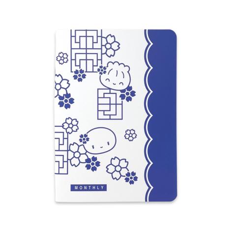 Porcelain - B6 - Monthly (Undated, 12 Months) | Planner