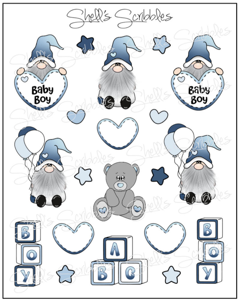 Baby Boy | Sticker Sheet