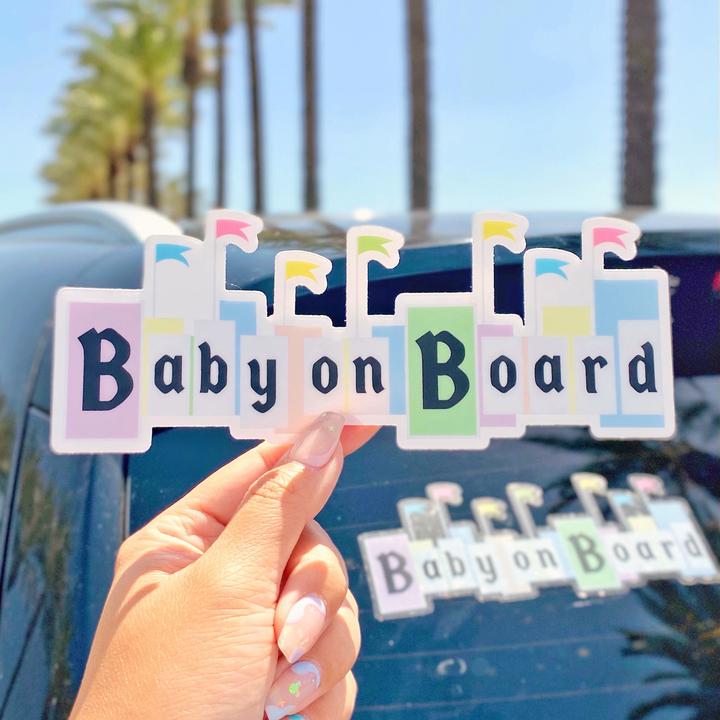 Baby On Board | Car Decal