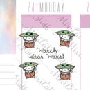 Baby Cat Alien | Sticker Sheet