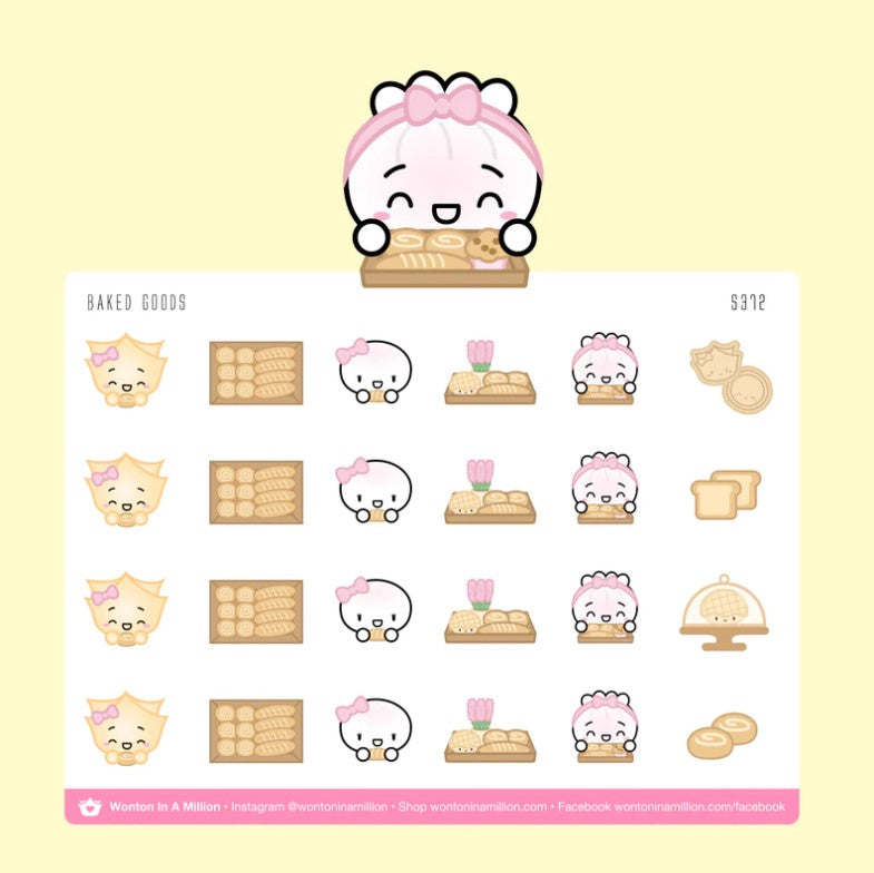 Baked Goods | Sticker Sheet