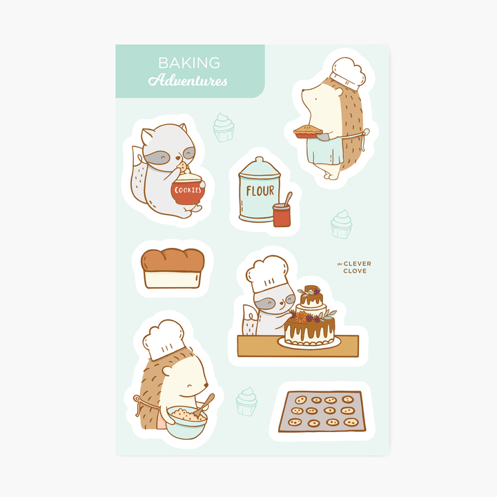 Baking | Sticker Sheet