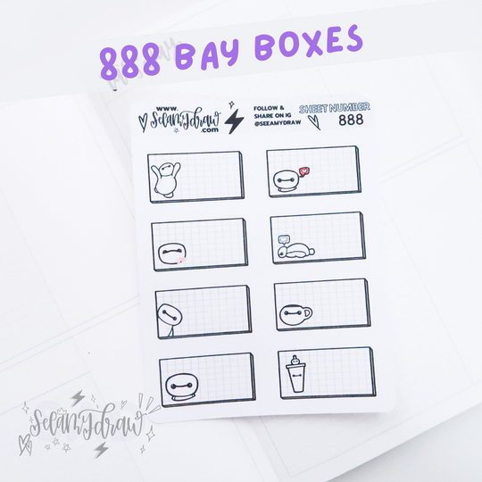 Bay Boxes | Sticker Sheet