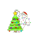 Bay Christmas | Vinyl Sticker