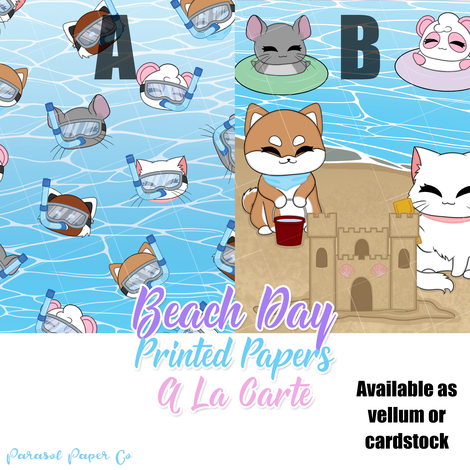 Beach Day | Printed Papers