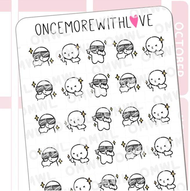 Be Cool | Sticker Sheet