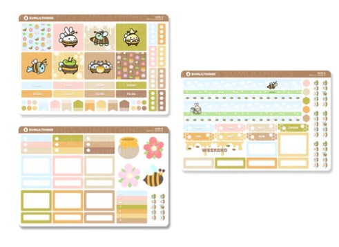 Bee Awesome | Hobonichi Cousin Kit