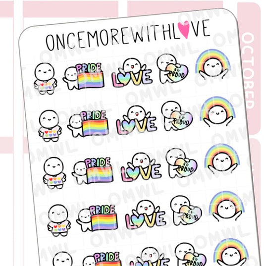 Be Proud | Sticker Sheet