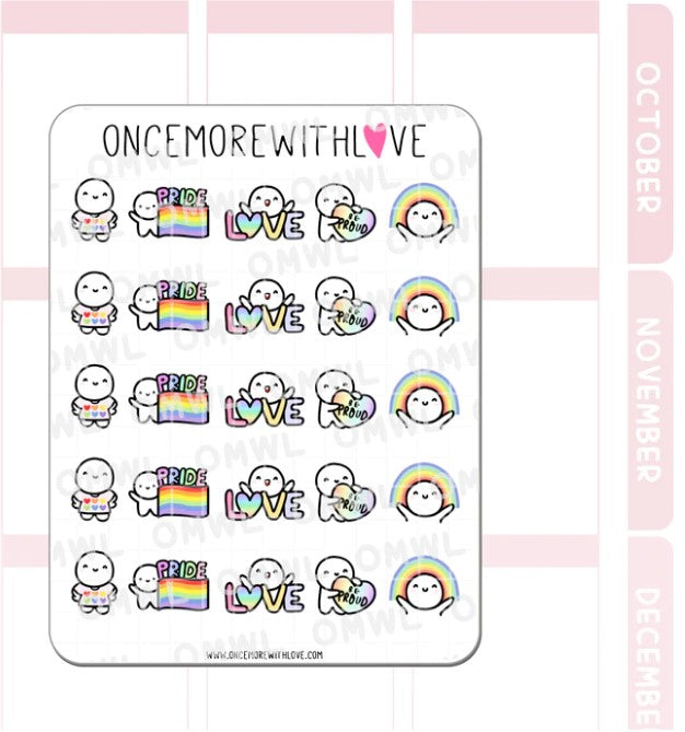 Be Proud | Sticker Sheet