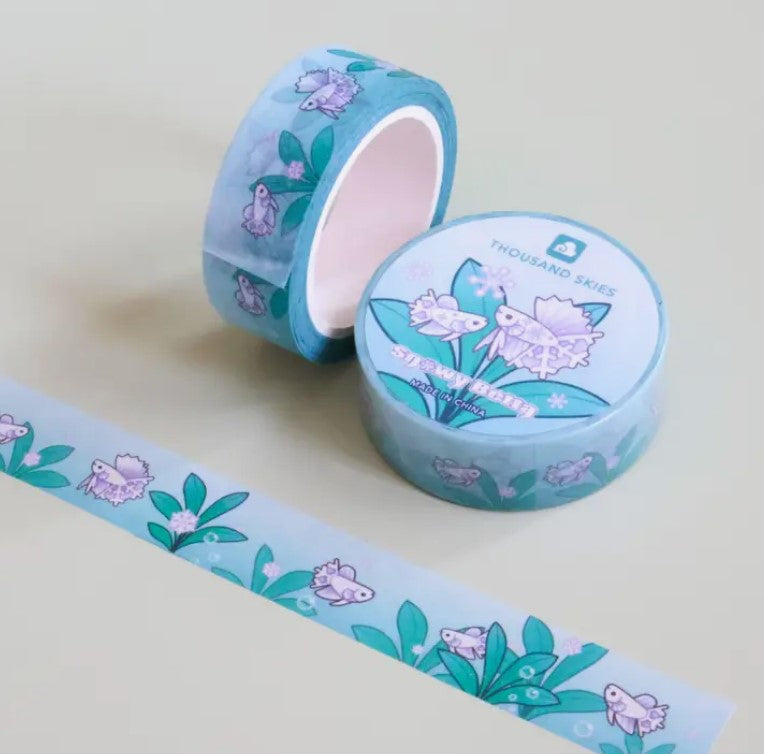 Snowy Betta | Washi