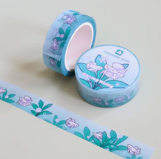 Snowy Betta | Washi