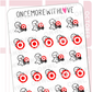 Big Red Target | Sticker Sheet