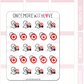 Big Red Target | Sticker Sheet