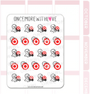 Big Red Target | Sticker Sheet