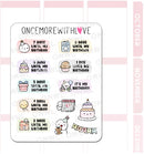 Birthday Countdown 2.0 | Sticker Sheet
