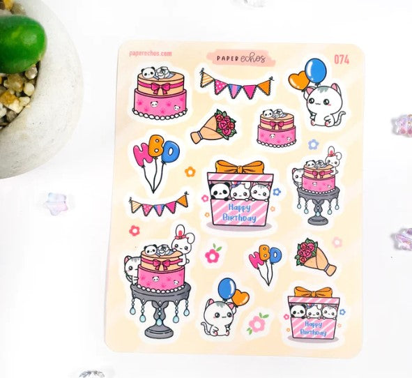 Birthday v2 | Sticker Sheet