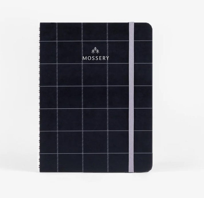 Black Plaid - Refillable Undated Planner
