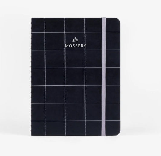 Black Plaid - Refillable Undated Planner