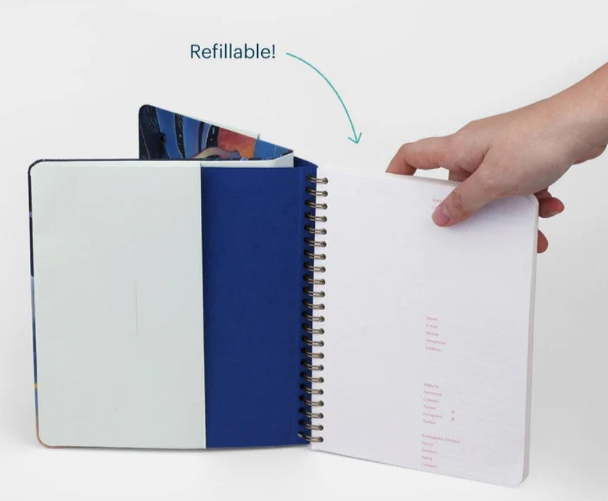 Bloom - Refillable Wirebound Sketchbook
